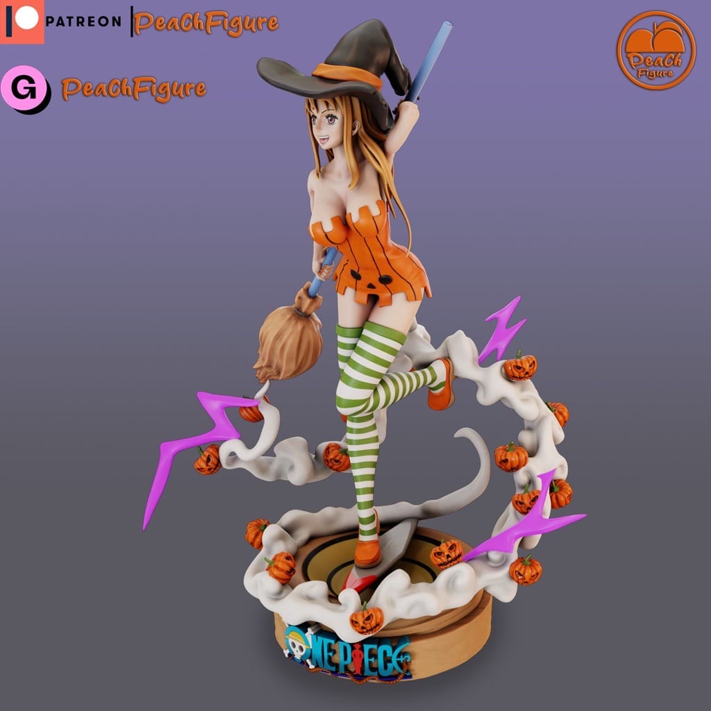 P站图纸印象馆 Peach Figure 海贼王 奈美 Peach Figure 海贼王 奈美