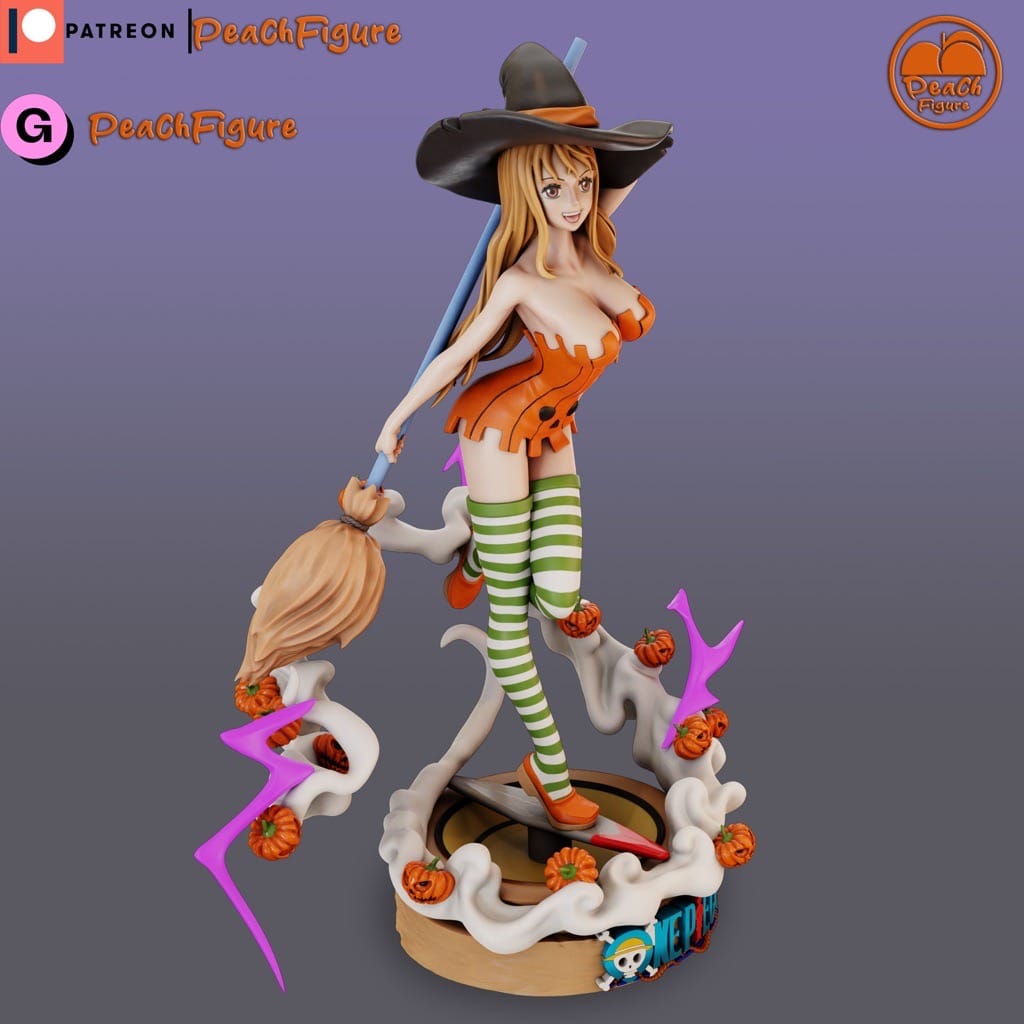 P站图纸印象馆 Peach Figure 海贼王 奈美 Peach Figure 海贼王 奈美