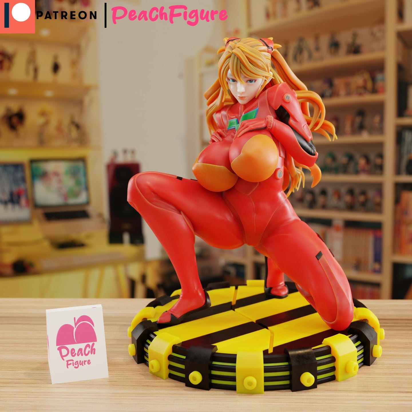 P站图纸印象馆 Peach Figure 新世纪福音战士 明日香 Peach Figure 新世纪福音战士 明日香