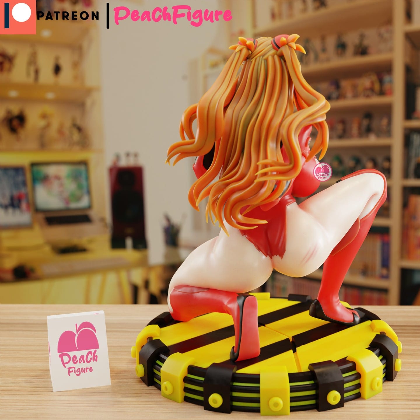 P站图纸印象馆 Peach Figure 新世纪福音战士 明日香 Peach Figure 新世纪福音战士 明日香