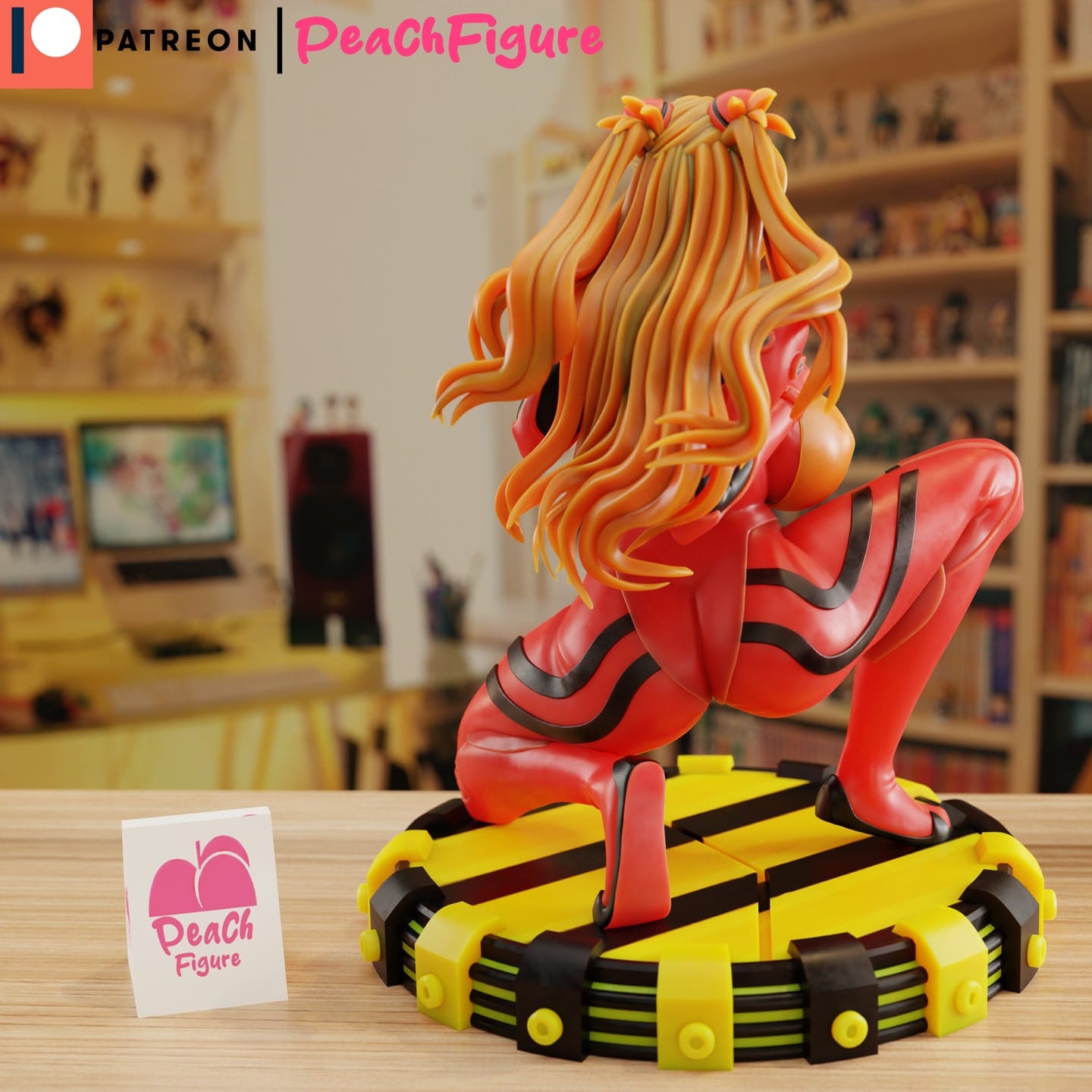 P站图纸印象馆 Peach Figure 新世纪福音战士 明日香 Peach Figure 新世纪福音战士 明日香