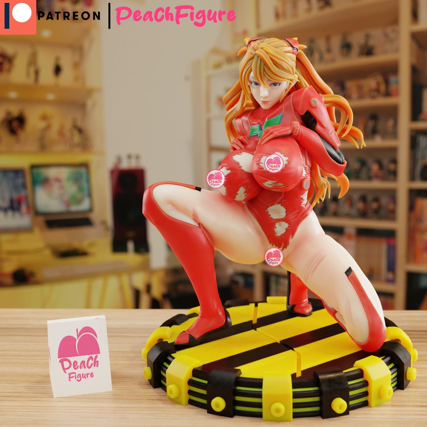 P站图纸印象馆 Peach Figure 新世纪福音战士 明日香 Peach Figure 新世纪福音战士 明日香