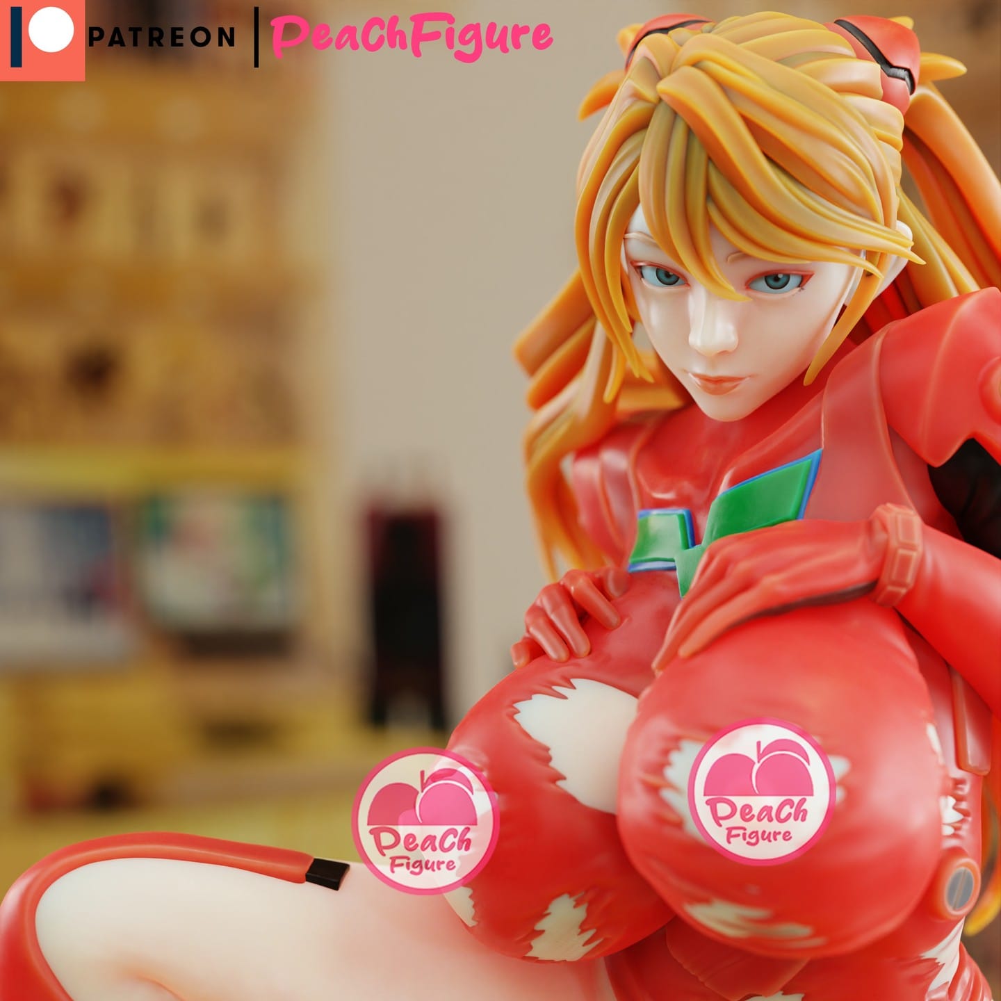 P站图纸印象馆 Peach Figure 新世纪福音战士 明日香 Peach Figure 新世纪福音战士 明日香