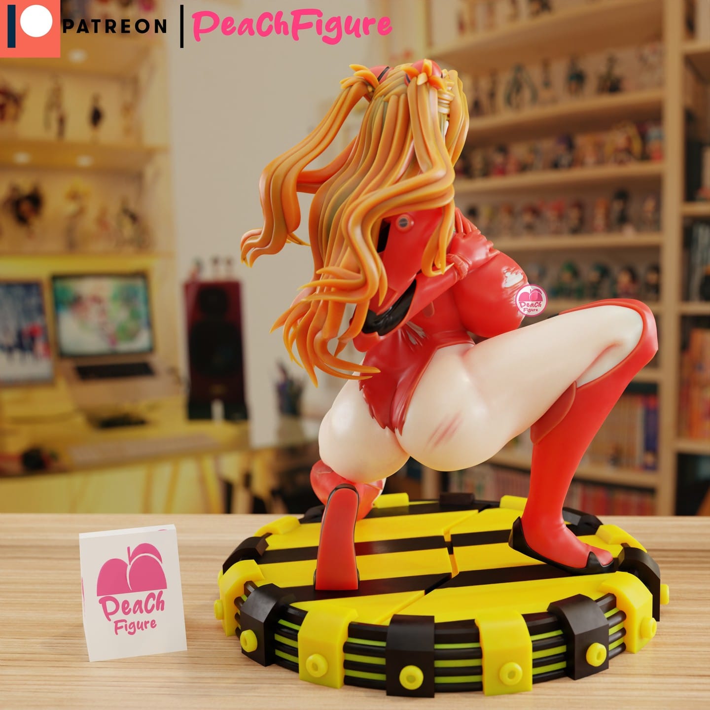P站图纸印象馆 Peach Figure 新世纪福音战士 明日香 Peach Figure 新世纪福音战士 明日香