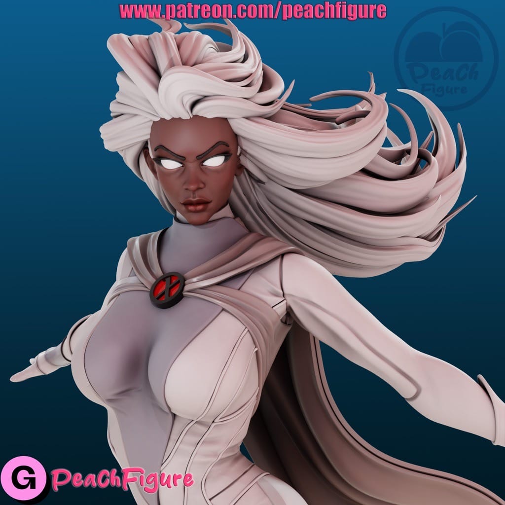 P站图纸印象馆 Peach Figure 漫威 X战警 风暴 Peach Figure 漫威 X战警 风暴