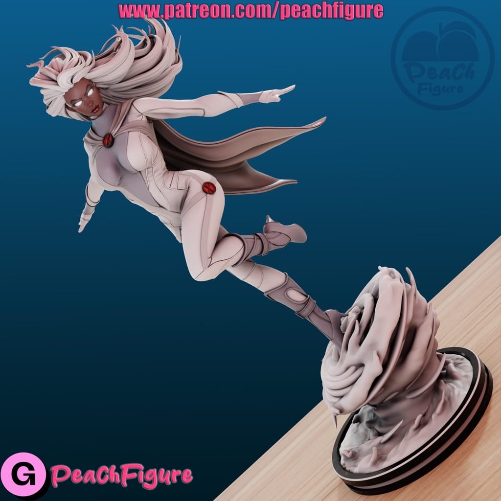 P站图纸印象馆 Peach Figure 漫威 X战警 风暴 Peach Figure 漫威 X战警 风暴