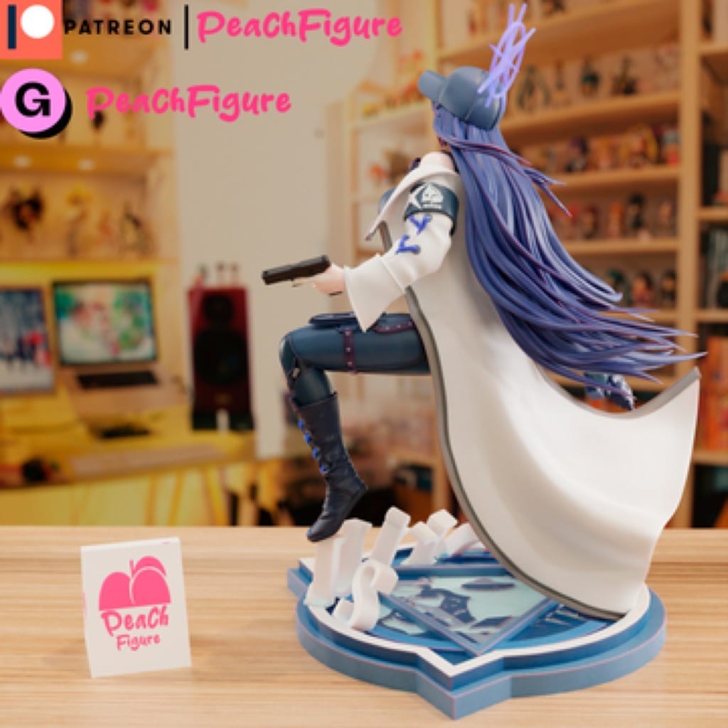 P站图纸印象馆 Peach Figure 蔚蓝档案 纱织 Peach Figure 蔚蓝档案 纱织