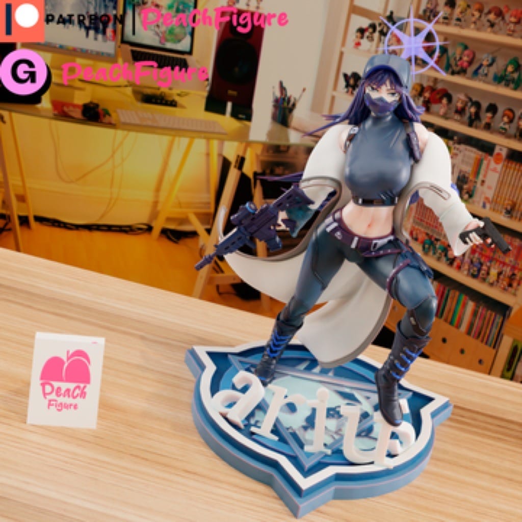 P站图纸印象馆 Peach Figure 蔚蓝档案 纱织 Peach Figure 蔚蓝档案 纱织