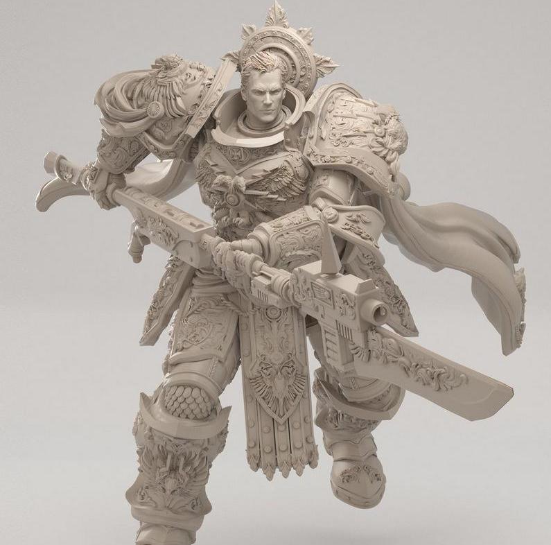 P站图纸印象馆 3DArtGuy The Chosen Attack Pose 3DArtGuy The Chosen Attack Pose