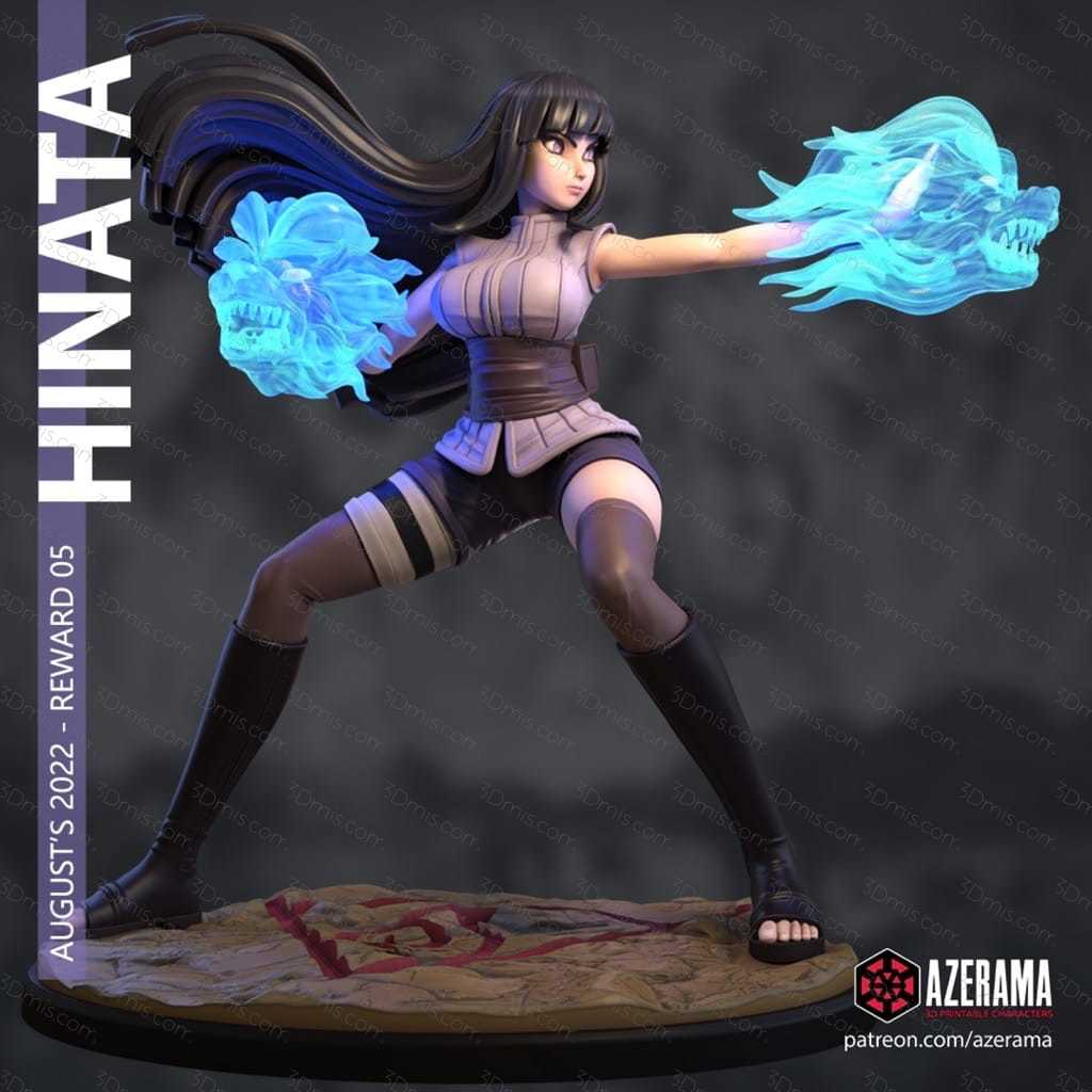 P站图纸印象馆 Azerama 火影忍者 日向雏田 Azerama 火影忍者 日向雏田