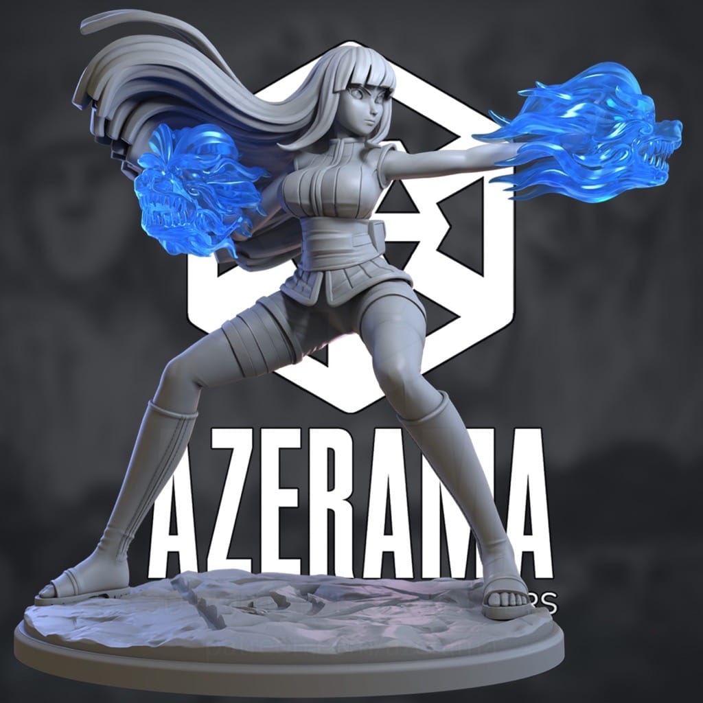 P站图纸印象馆 Azerama 火影忍者 日向雏田 Azerama 火影忍者 日向雏田