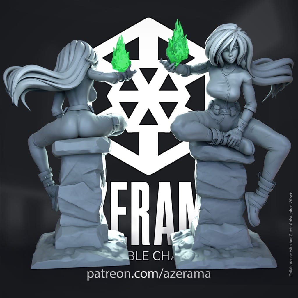 P站图纸印象馆 Azerama 麻辣女孩 席果 Azerama 麻辣女孩 席果