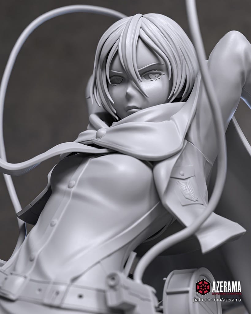 P站图纸印象馆 Azerama 进击的巨人 三笠·阿克曼 Azerama 进击的巨人 三笠·阿克曼