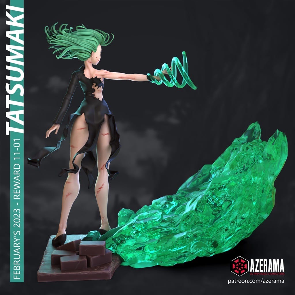 P站图纸印象馆 Azerama 一拳超人 龙卷 Azerama 一拳超人 龙卷