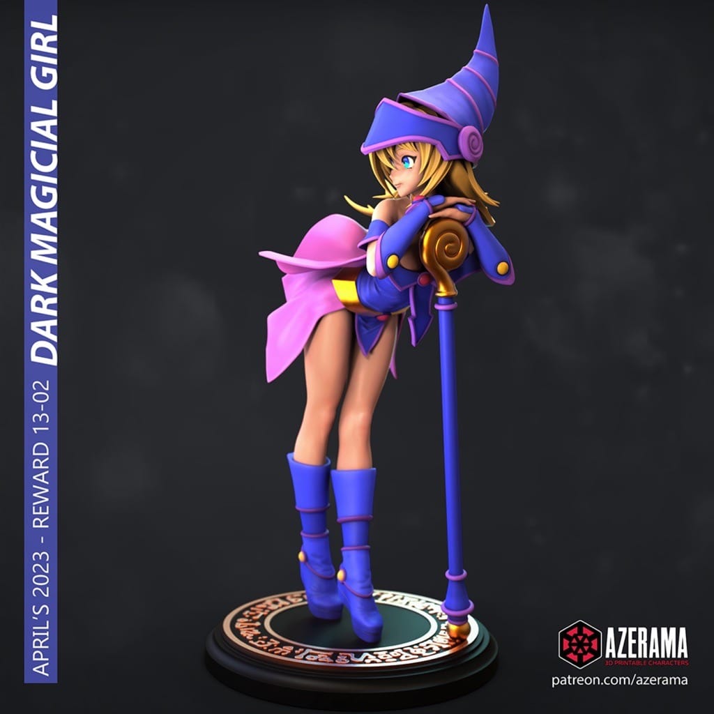 P站图纸印象馆 Azerama 游戏王 黑魔导女孩 Azerama 游戏王 黑魔导女孩