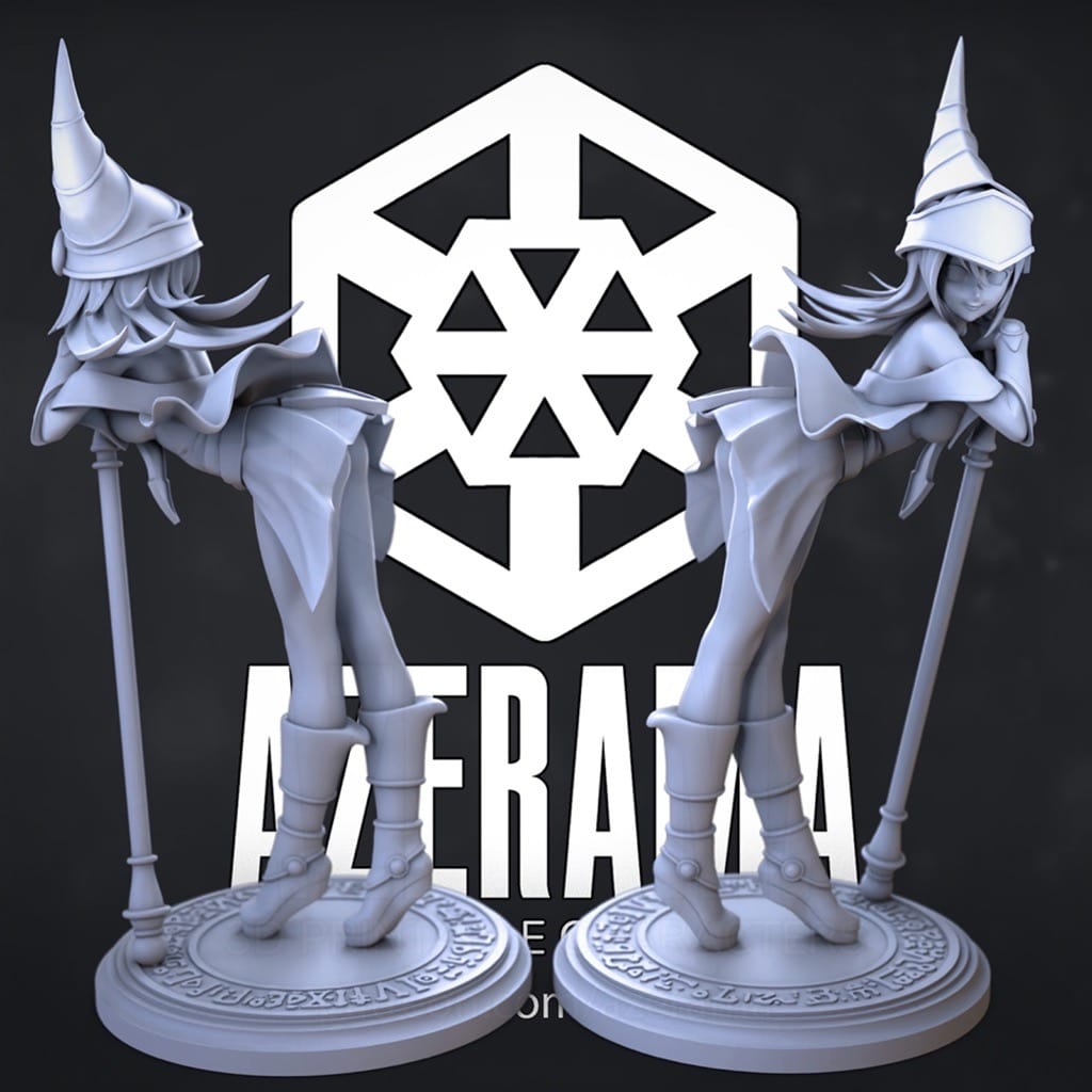 P站图纸印象馆 Azerama 游戏王 黑魔导女孩 Azerama 游戏王 黑魔导女孩