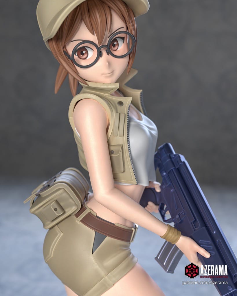 P站图纸印象馆 Azerama 合金弹头 菲欧莉娜·吉尔米 Azerama 合金弹头 菲欧莉娜·吉尔米