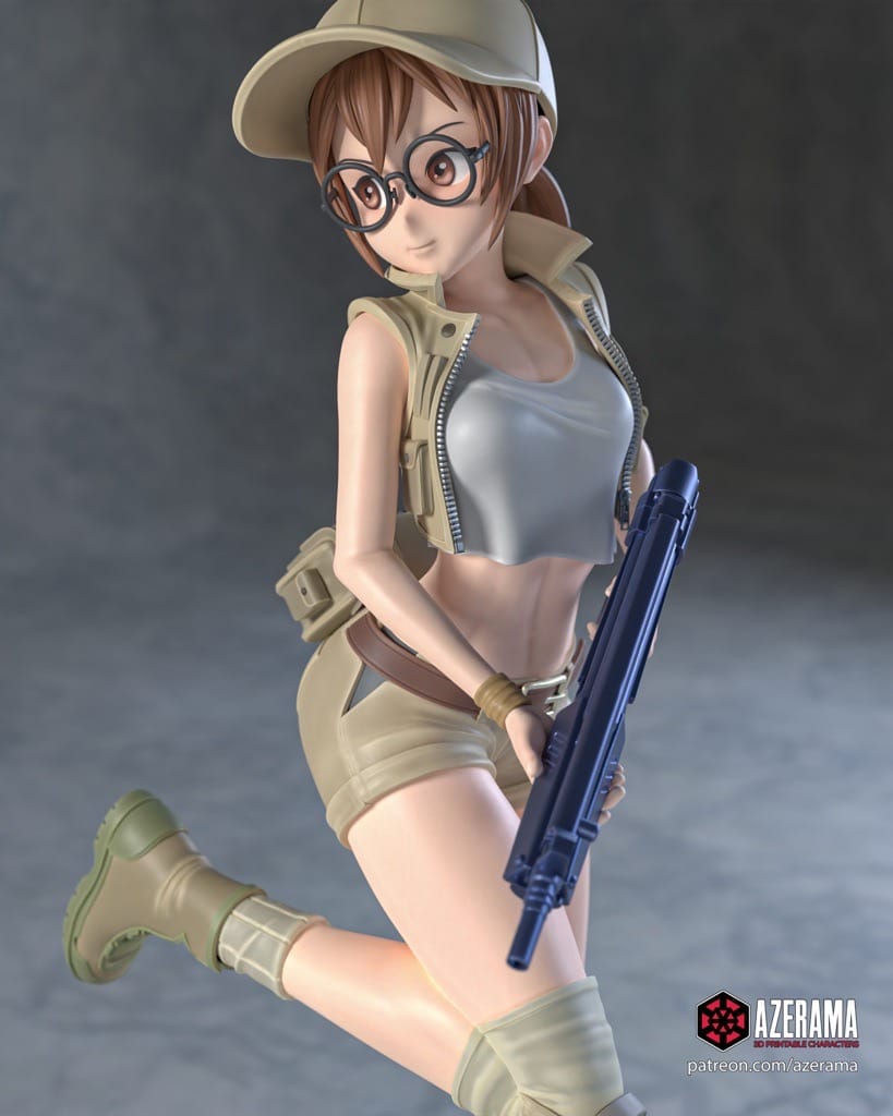 P站图纸印象馆 Azerama 合金弹头 菲欧莉娜·吉尔米 Azerama 合金弹头 菲欧莉娜·吉尔米