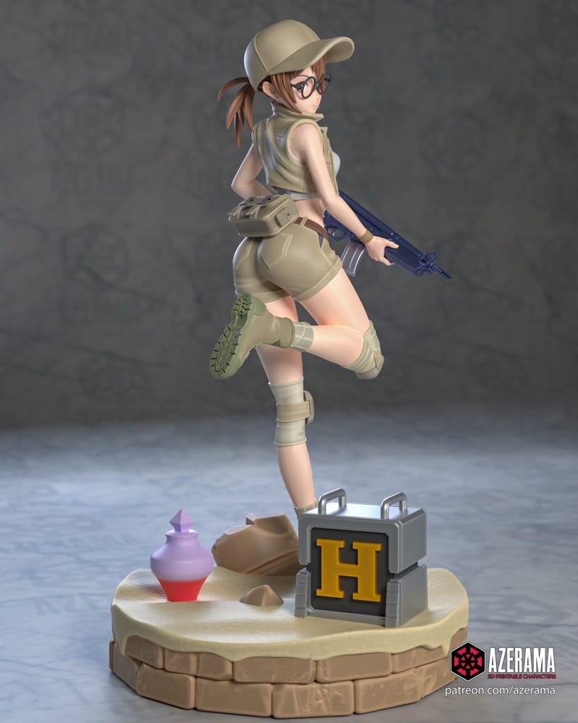 P站图纸印象馆 Azerama 合金弹头 菲欧莉娜·吉尔米 Azerama 合金弹头 菲欧莉娜·吉尔米