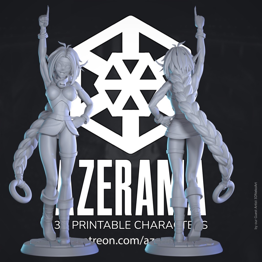 P站图纸印象馆 Azerama 星方武侠 艾莎·克兰克兰 Azerama 星方武侠 艾莎·克兰克兰
