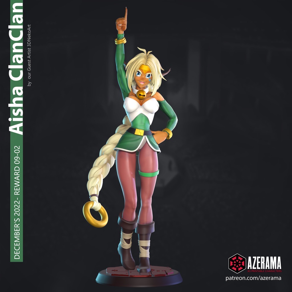 P站图纸印象馆 Azerama 星方武侠 艾莎·克兰克兰 Azerama 星方武侠 艾莎·克兰克兰