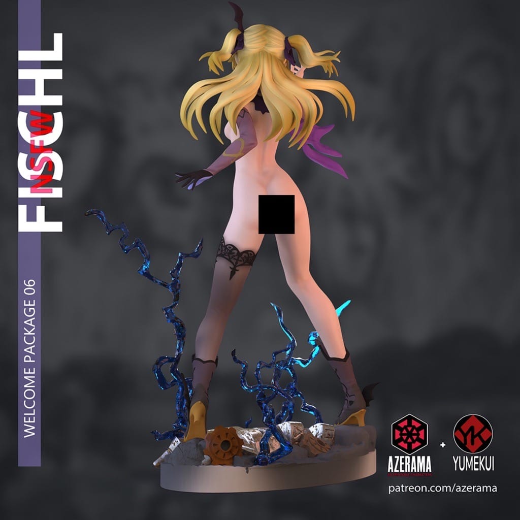 P站图纸印象馆 Azerama 原神 菲谢尔 Azerama 原神 菲谢尔