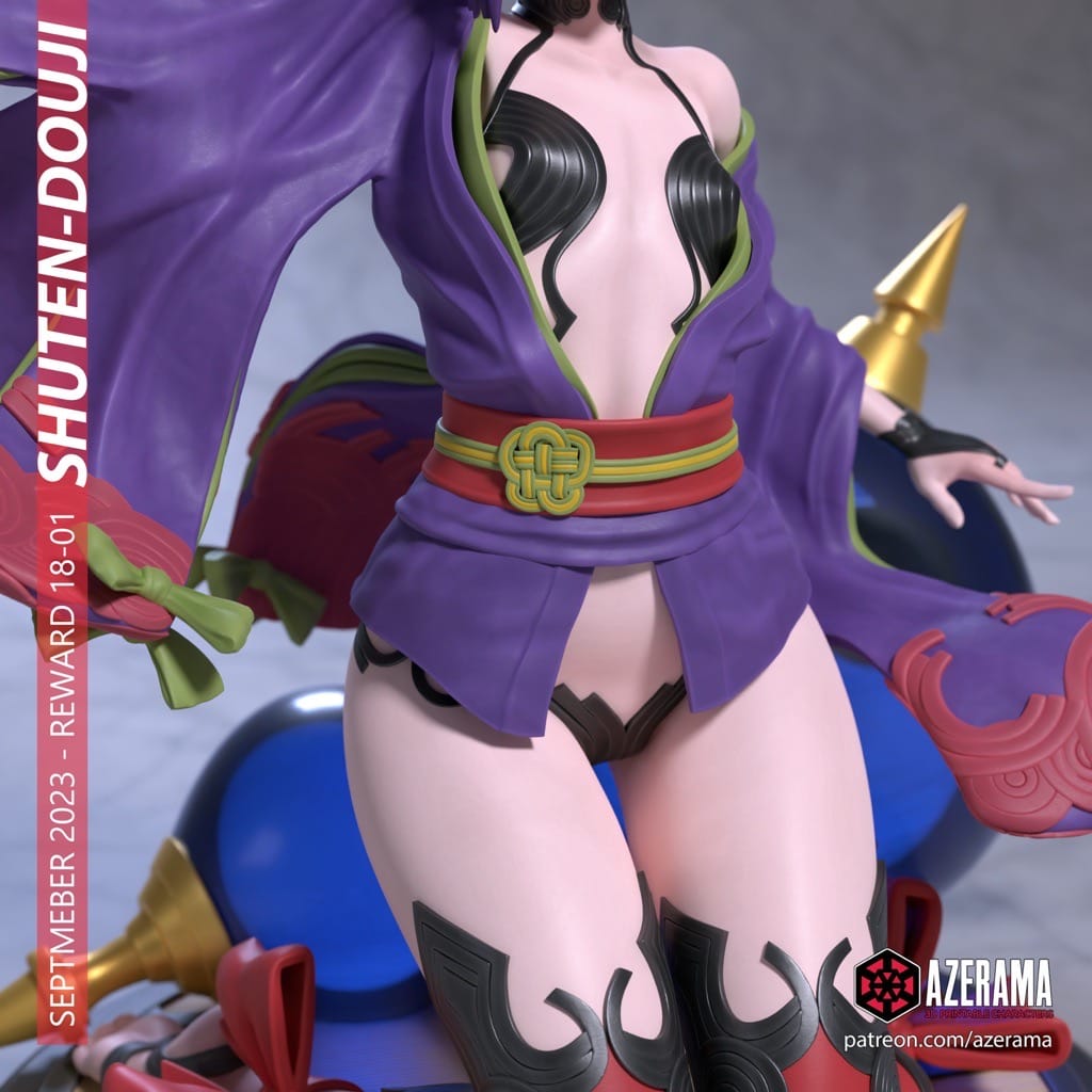 P站图纸印象馆 Azerama 阴阳师 酒吞童子 Azerama 阴阳师 酒吞童子