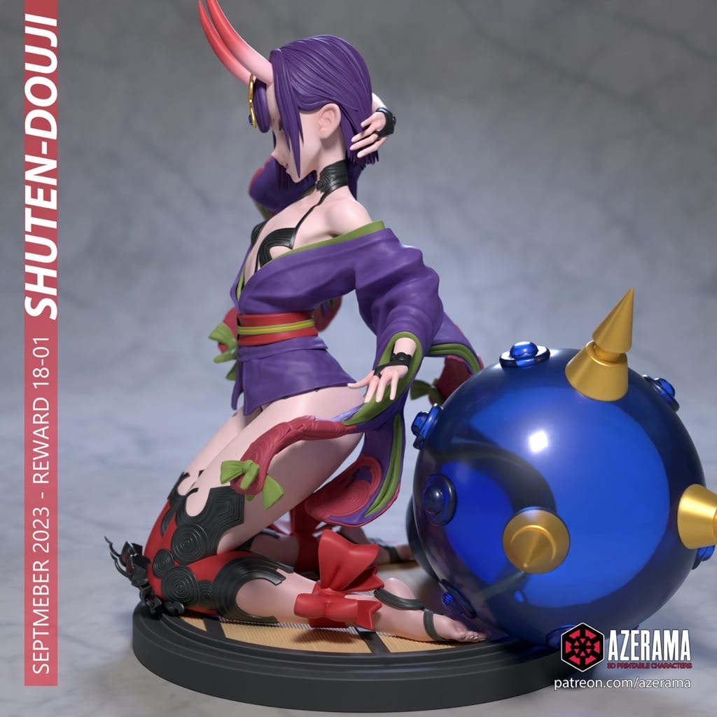 P站图纸印象馆 Azerama 阴阳师 酒吞童子 Azerama 阴阳师 酒吞童子