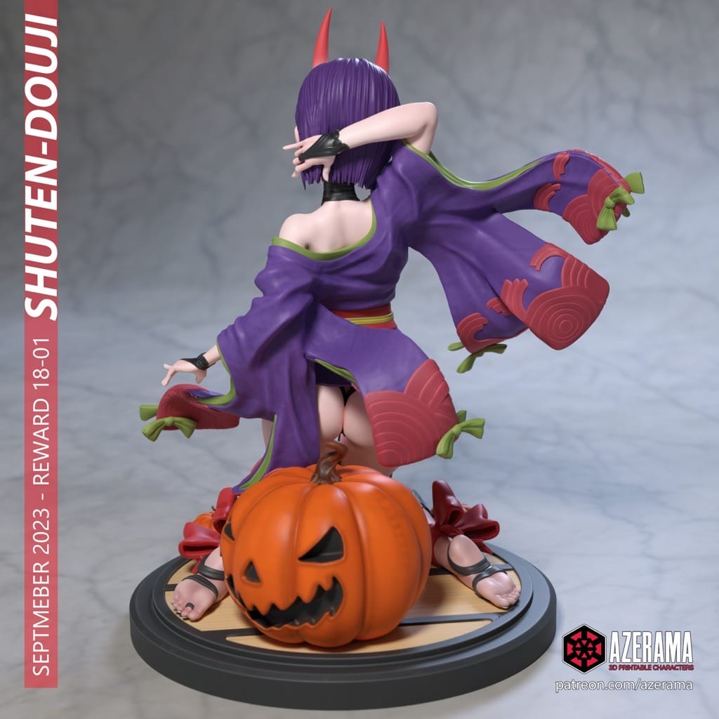 P站图纸印象馆 Azerama 阴阳师 酒吞童子 Azerama 阴阳师 酒吞童子