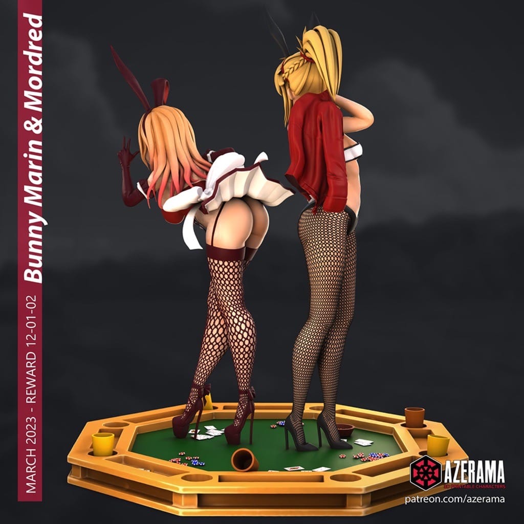 P站图纸印象馆 Azerama 玛琳和梅兰 Azerama 玛琳和梅兰