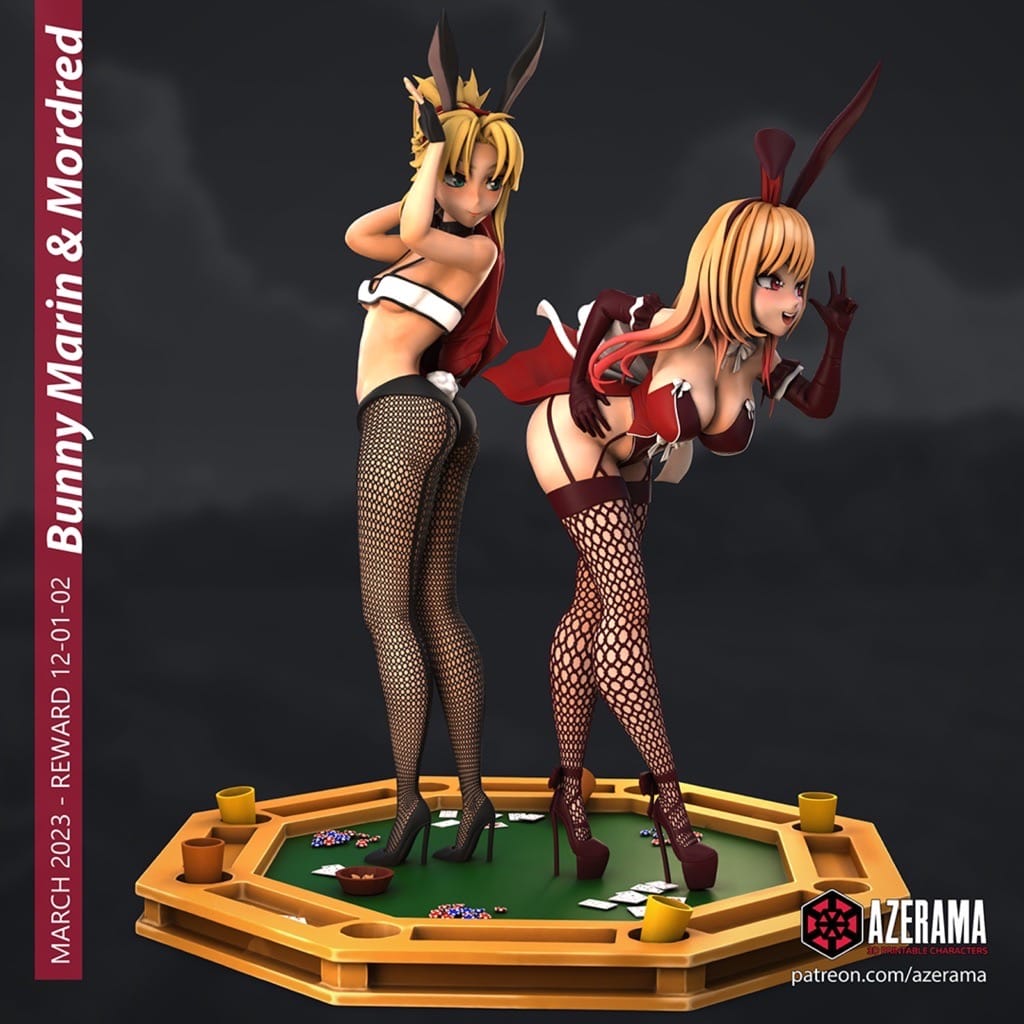 P站图纸印象馆 Azerama 玛琳和梅兰 Azerama 玛琳和梅兰