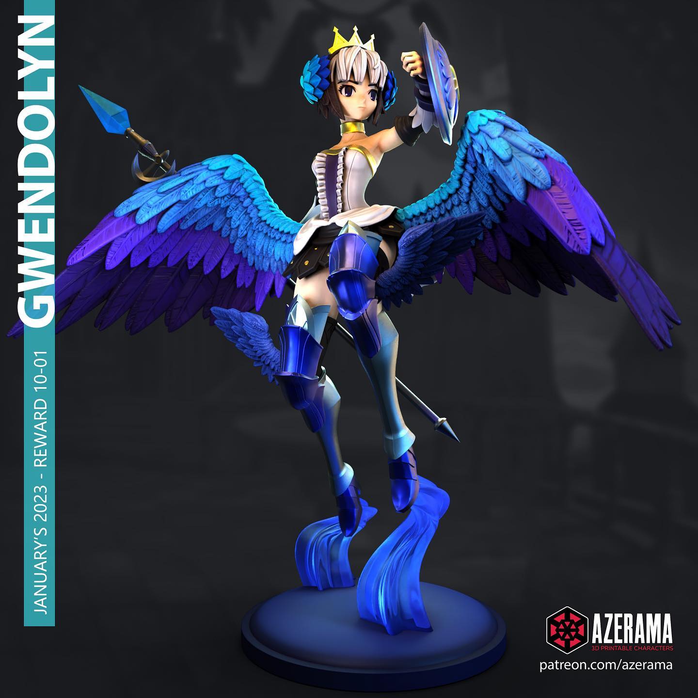 P站图纸印象馆 Azerama 奥丁领域 格温多琳 Azerama 奥丁领域 格温多琳