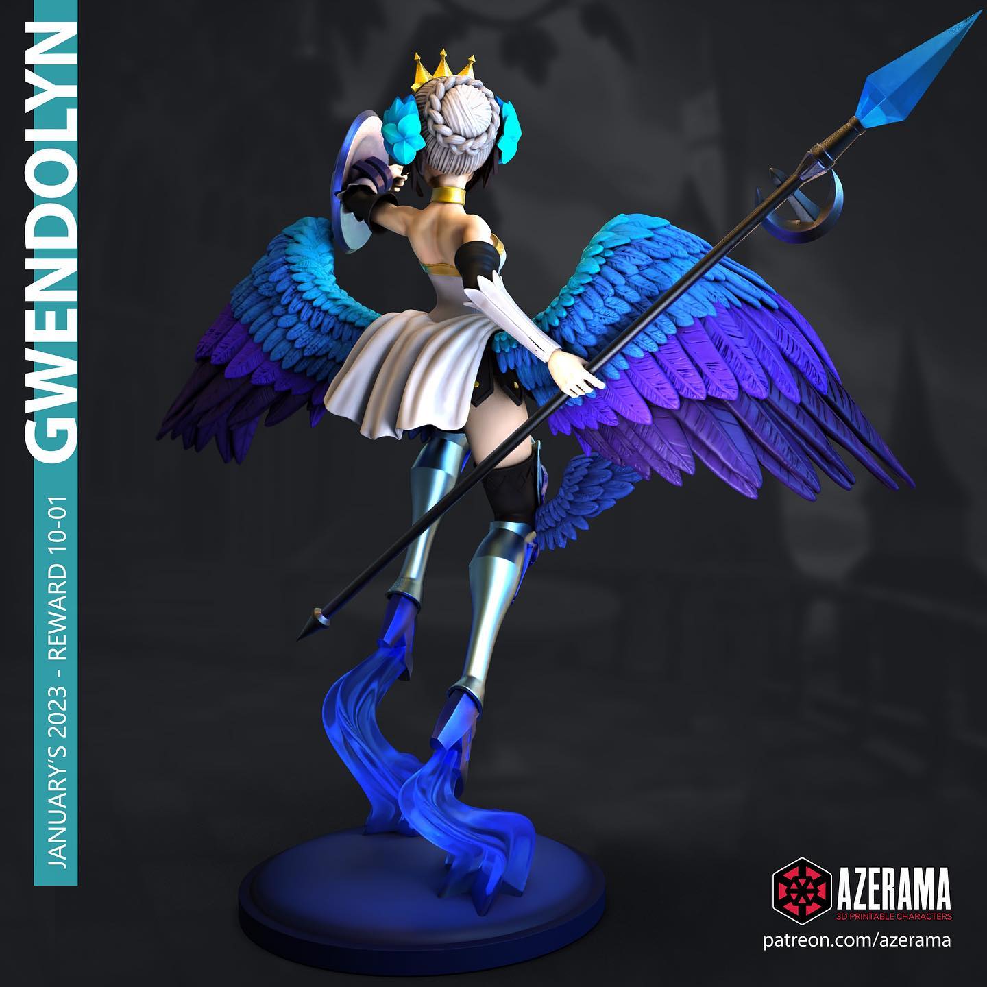 P站图纸印象馆 Azerama 奥丁领域 格温多琳 Azerama 奥丁领域 格温多琳