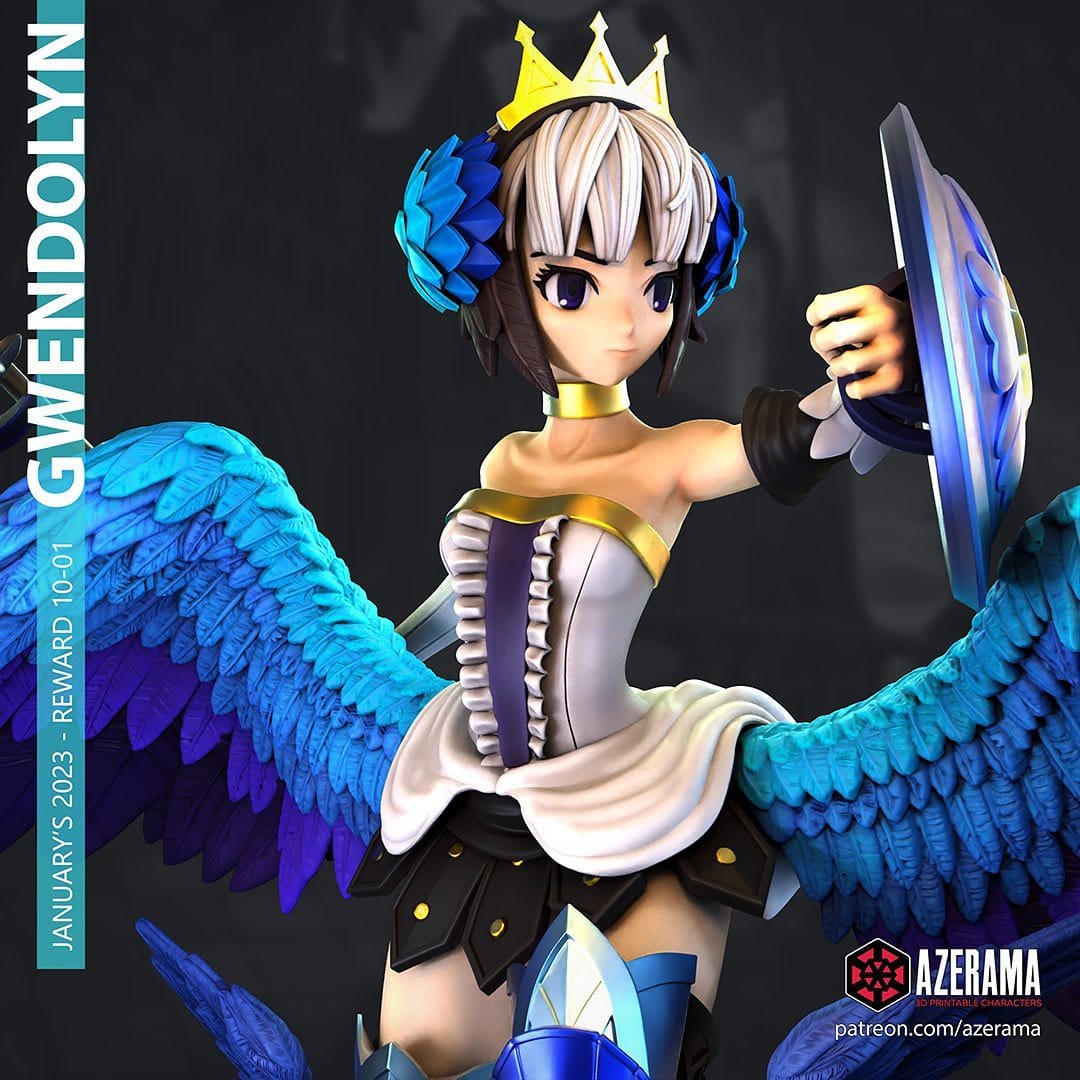 P站图纸印象馆 Azerama 奥丁领域 格温多琳 Azerama 奥丁领域 格温多琳