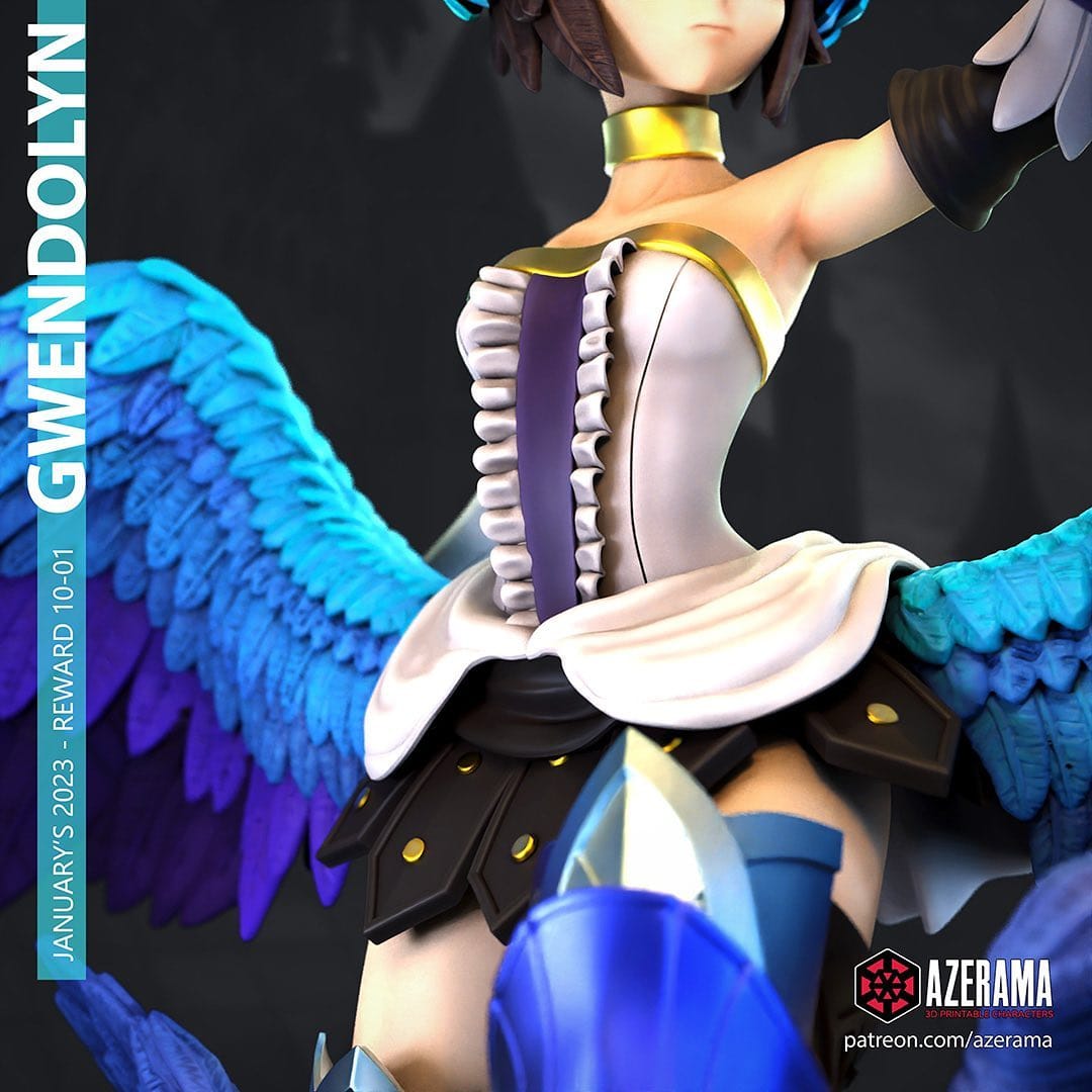 P站图纸印象馆 Azerama 奥丁领域 格温多琳 Azerama 奥丁领域 格温多琳