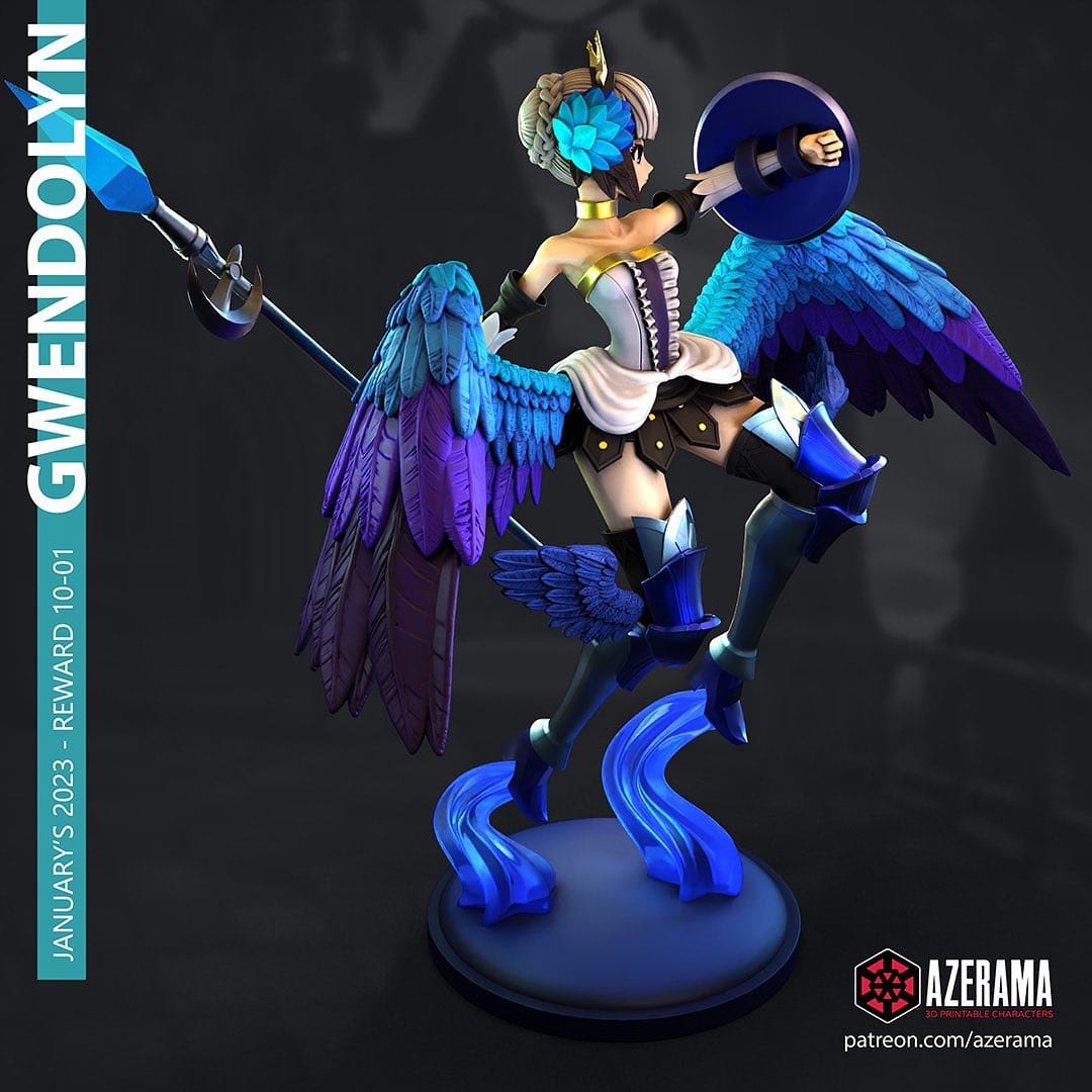 P站图纸印象馆 Azerama 奥丁领域 格温多琳 Azerama 奥丁领域 格温多琳