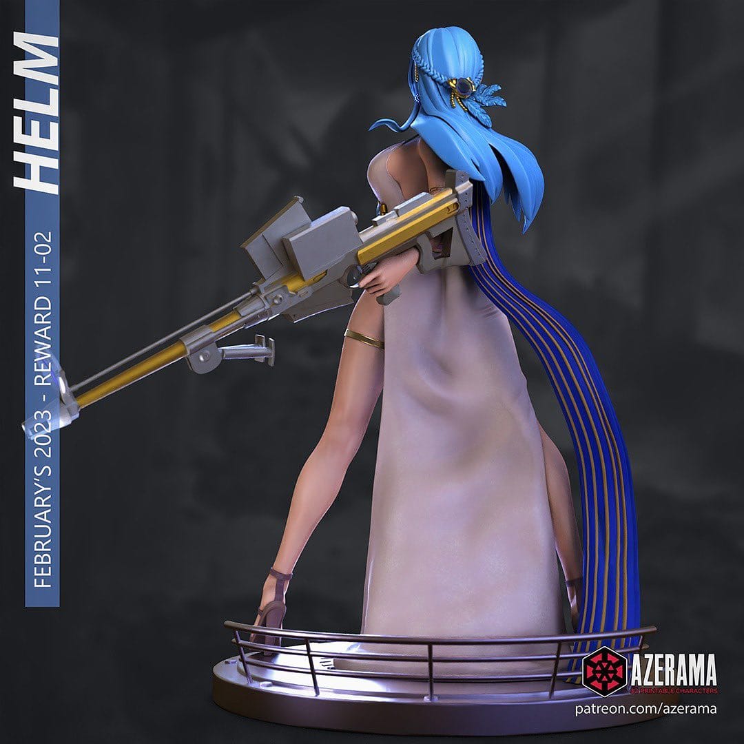 P站图纸印象馆 Azerama 胜利女神 海伦 Azerama 胜利女神 海伦