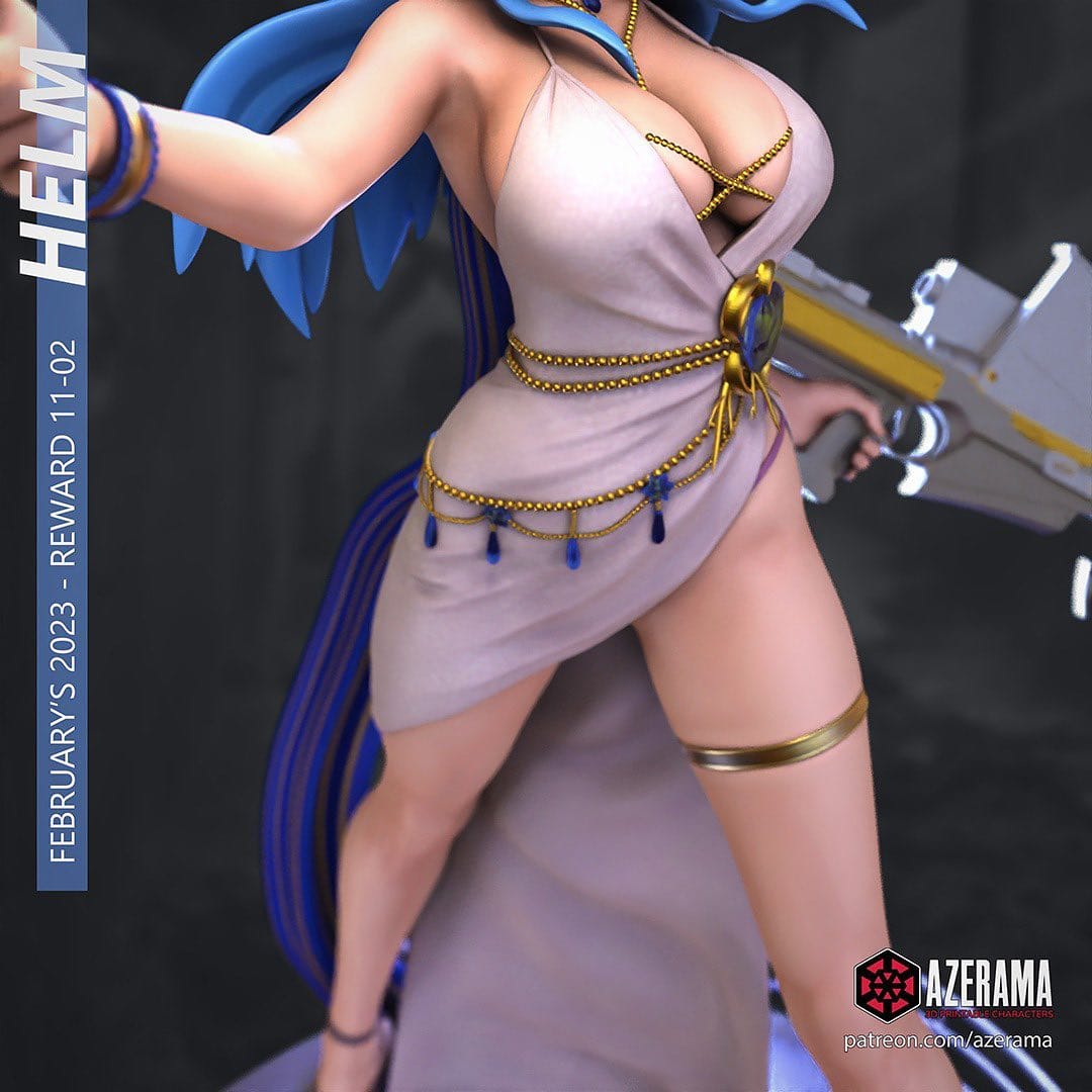 P站图纸印象馆 Azerama 胜利女神 海伦 Azerama 胜利女神 海伦