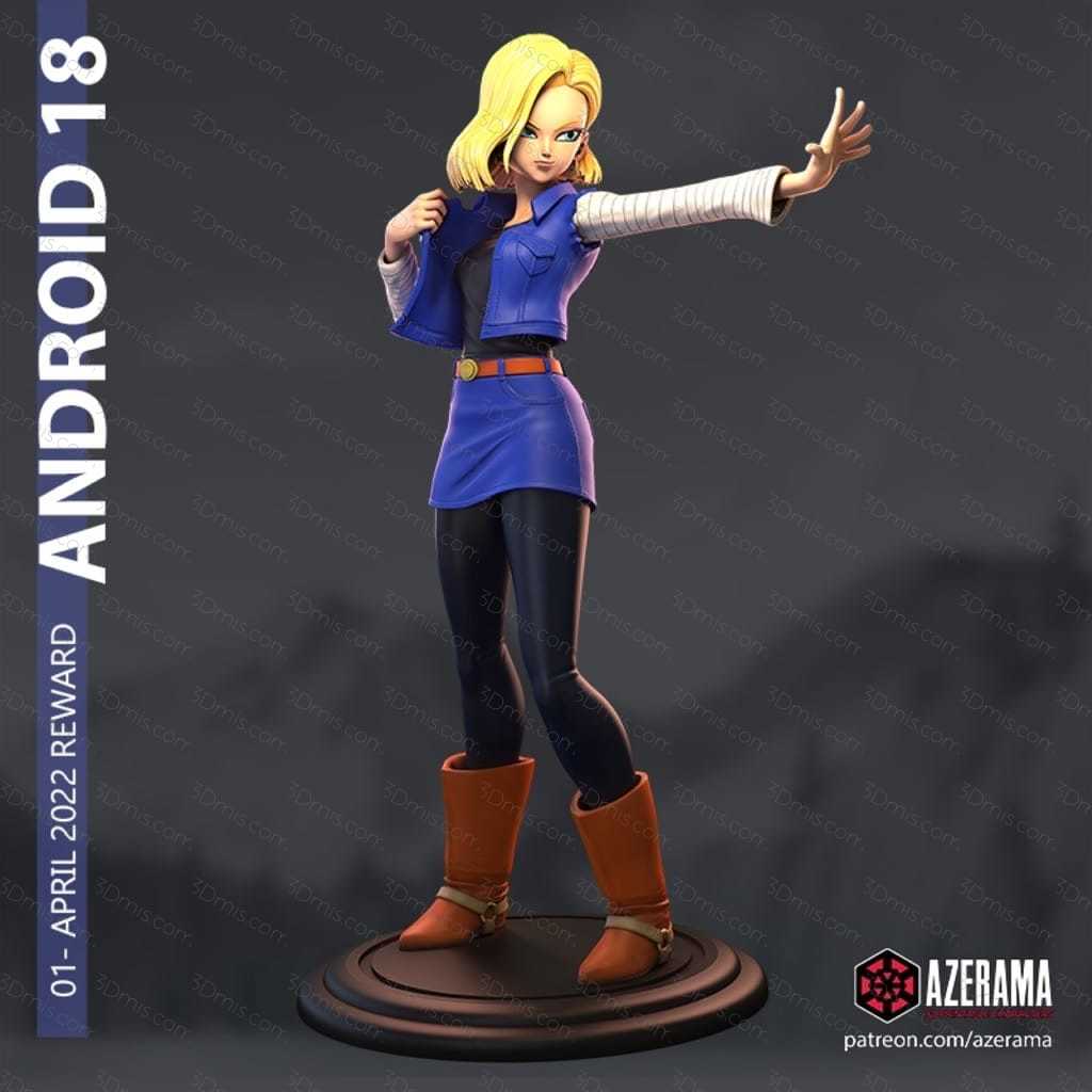 Azerama 龙珠 人造人18号