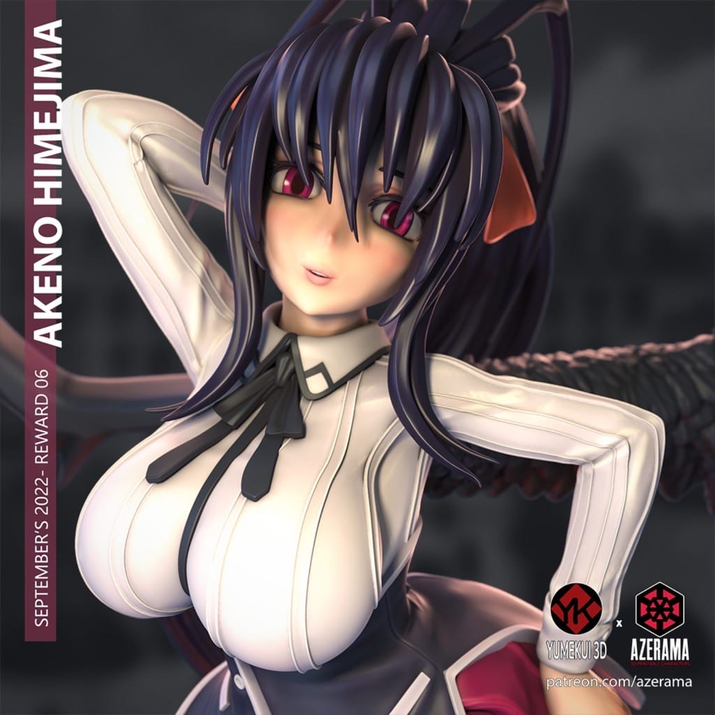 P站图纸印象馆 Azerama 恶魔高中D×D 姬岛朱乃 Azerama 恶魔高中D×D 姬岛朱乃