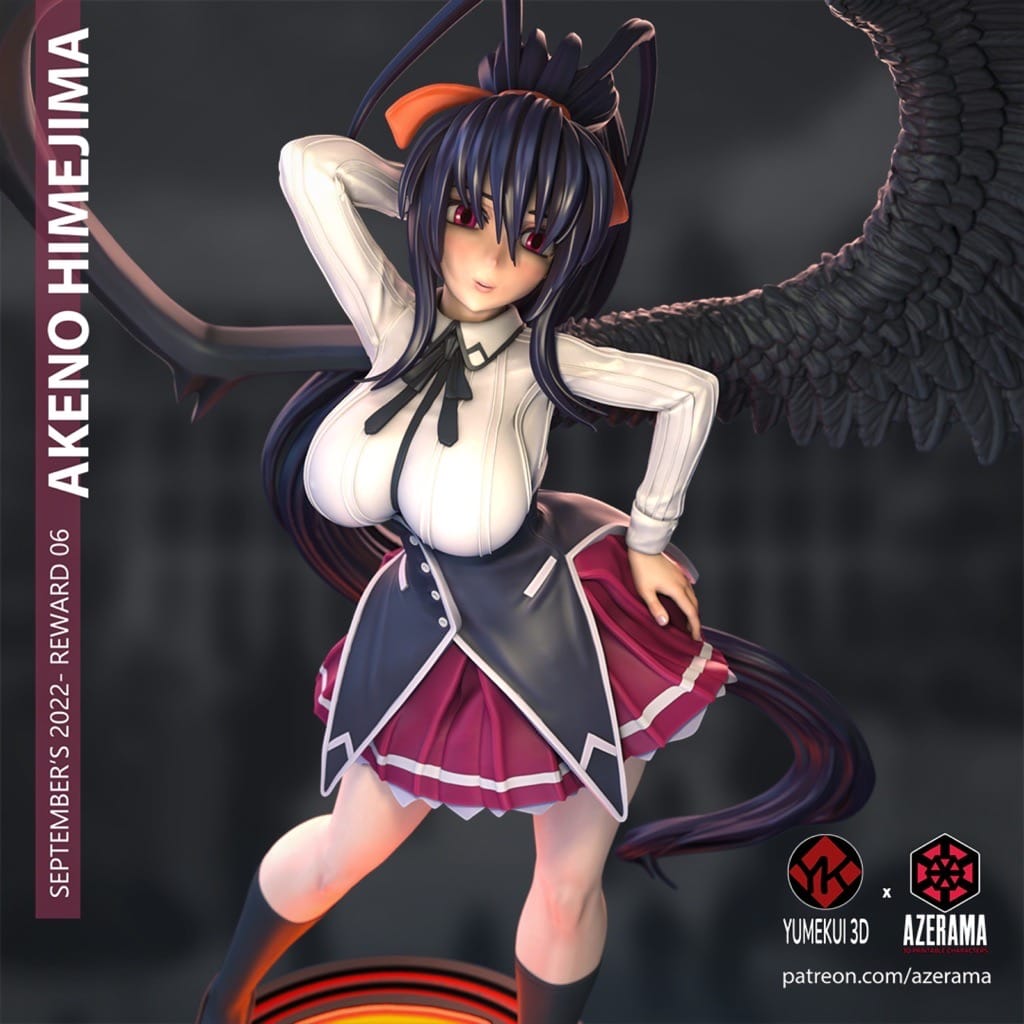 P站图纸印象馆 Azerama 恶魔高中D×D 姬岛朱乃 Azerama 恶魔高中D×D 姬岛朱乃