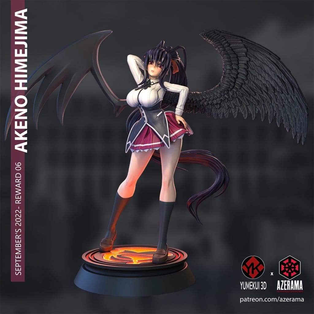 P站图纸印象馆 Azerama 恶魔高中D×D 姬岛朱乃 Azerama 恶魔高中D×D 姬岛朱乃