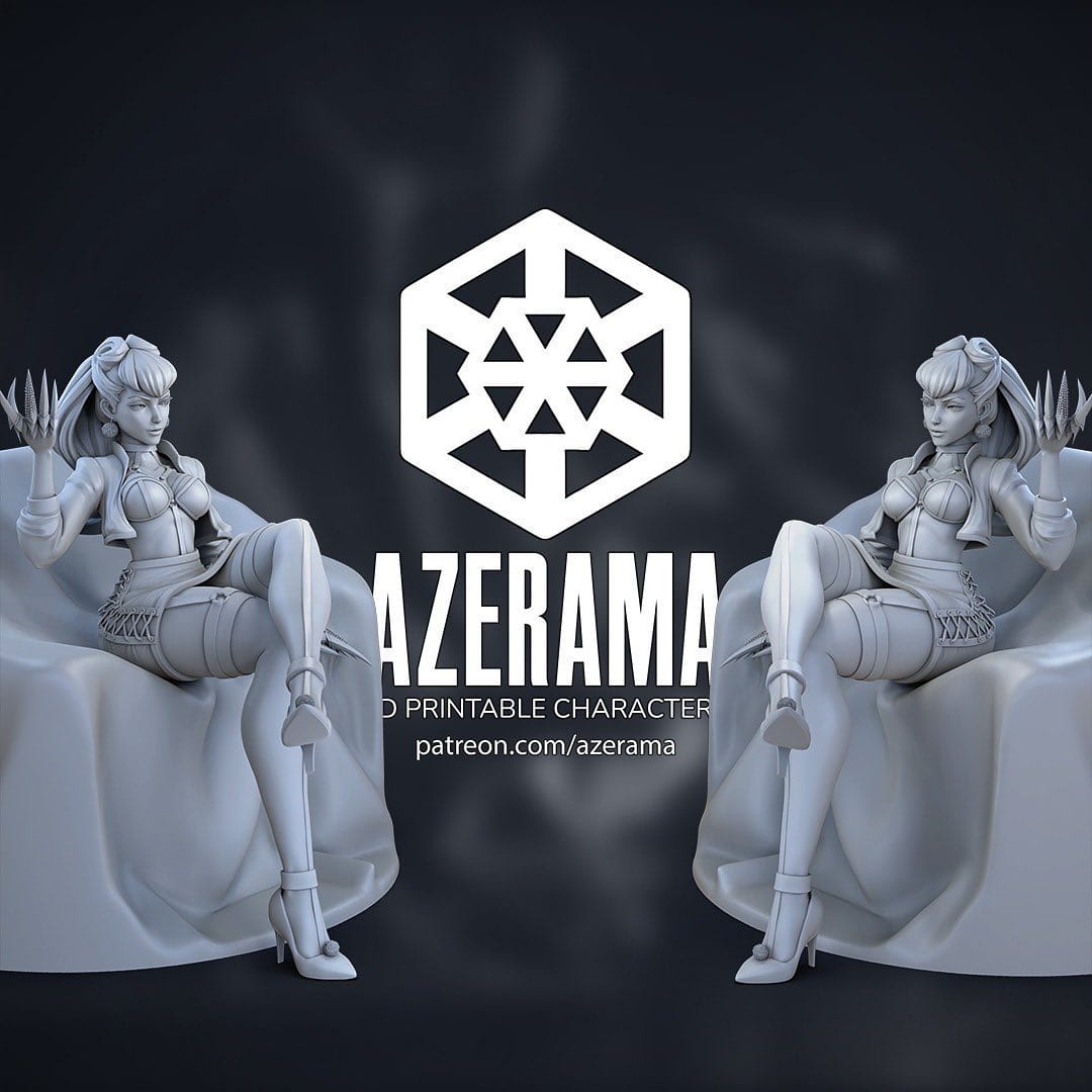 P站图纸印象馆 Azerama 英雄联盟 伊芙琳 Azerama 英雄联盟 伊芙琳
