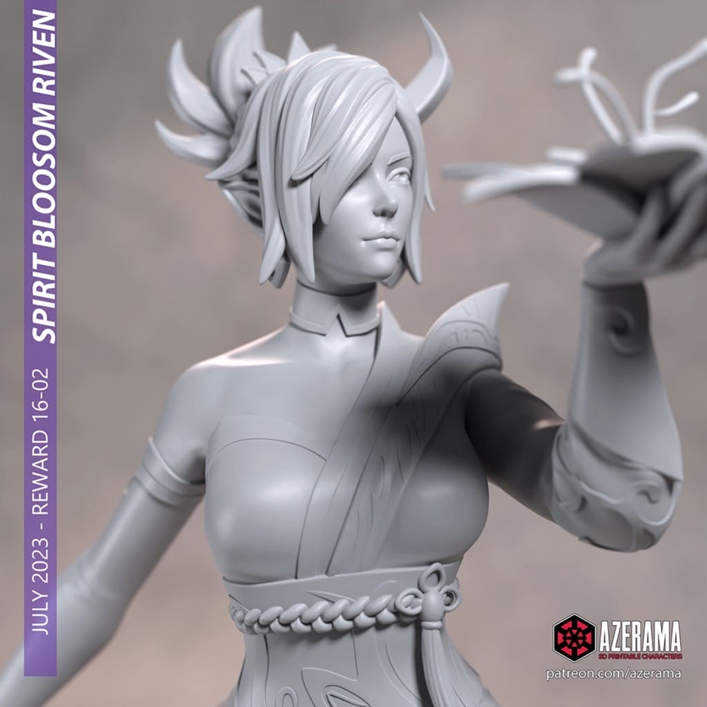 P站图纸印象馆 Azerama 英雄联盟 瑞文 Azerama 英雄联盟 瑞文