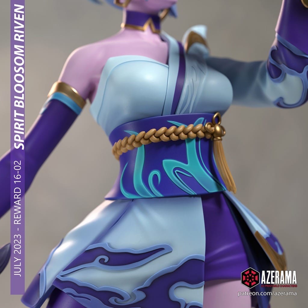 P站图纸印象馆 Azerama 英雄联盟 瑞文 Azerama 英雄联盟 瑞文