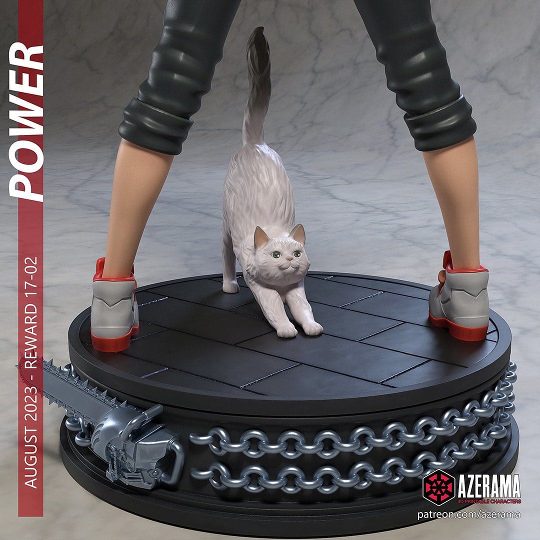 P站图纸印象馆 Azerama 电锯人 帕瓦 Azerama 电锯人 帕瓦