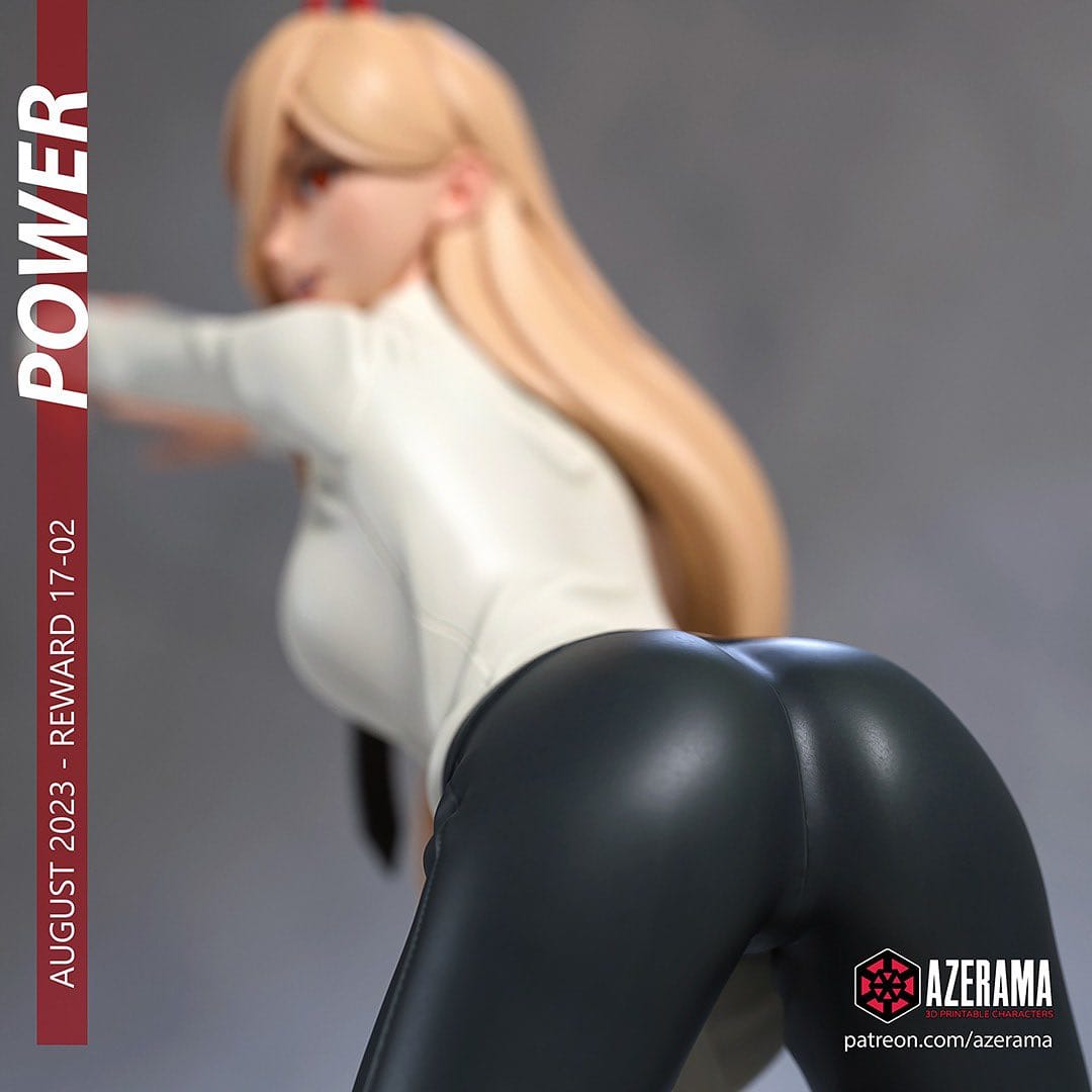 P站图纸印象馆 Azerama 电锯人 帕瓦 Azerama 电锯人 帕瓦