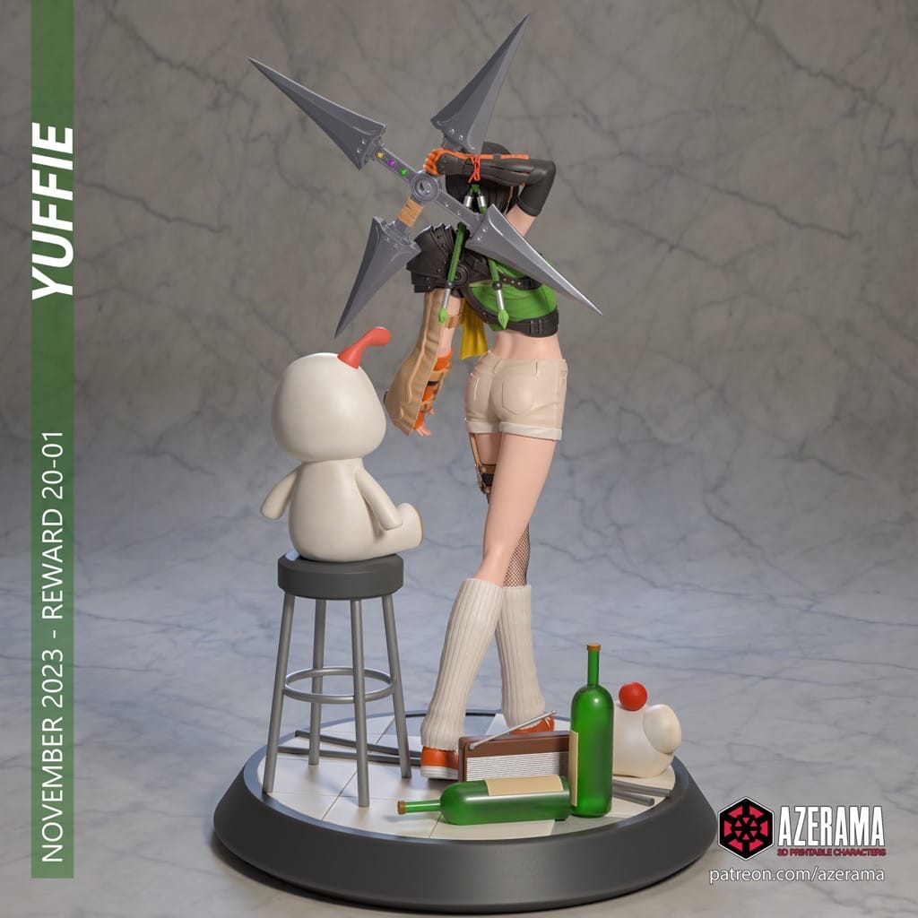 P站图纸印象馆 Azerama 最终幻想 尤菲·如月 Azerama 最终幻想 尤菲·如月