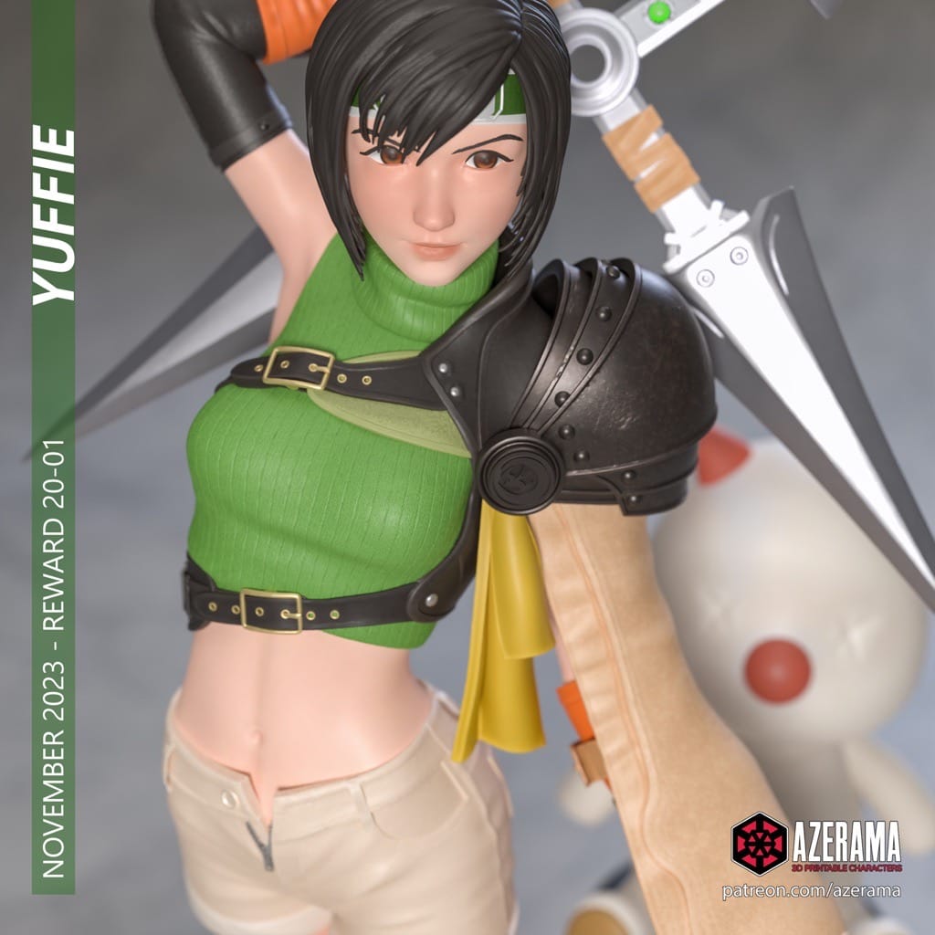 P站图纸印象馆 Azerama 最终幻想 尤菲·如月 Azerama 最终幻想 尤菲·如月