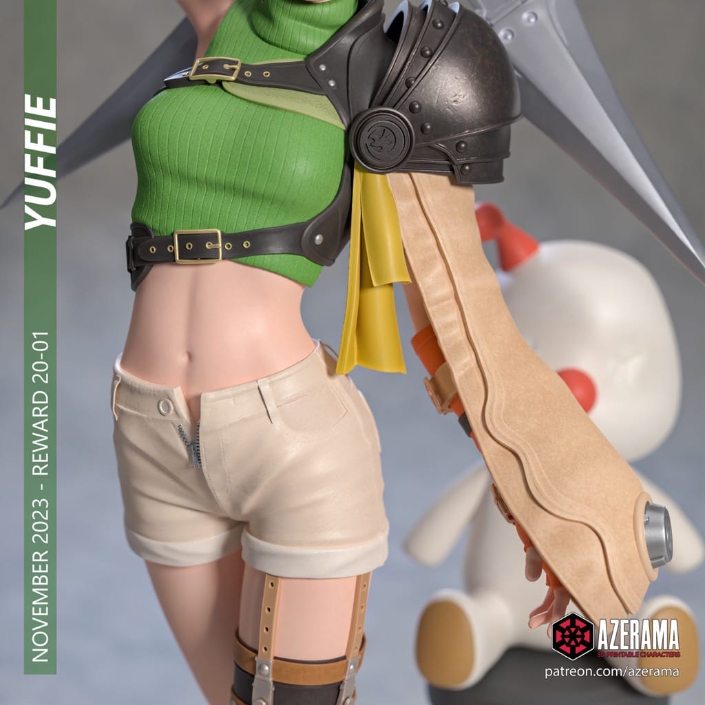 P站图纸印象馆 Azerama 最终幻想 尤菲·如月 Azerama 最终幻想 尤菲·如月